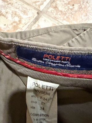 Chino pants khaki size 34 like new