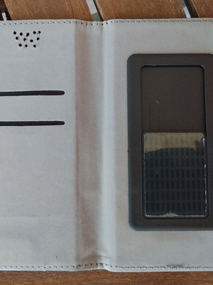 Universal phone book case with slider mechanism, new