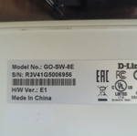 Network Switch D-Link GO-SW-8E μεταχειρισμένο, 8 θύρες Fast Ethernet