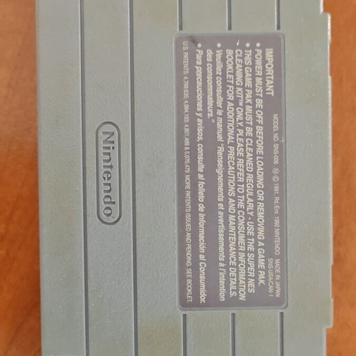 Super Nintendo Yoshi’s Cookie used PAL edition game