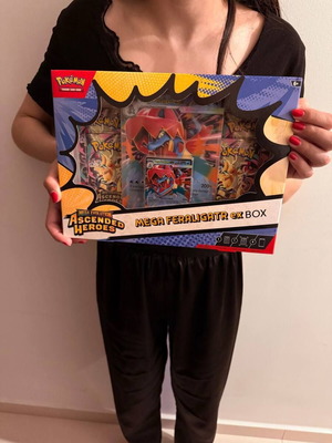 Pokémon TCG Mega Evolution Ascended Heroes Mega Feraligatr ex Box factory sealed