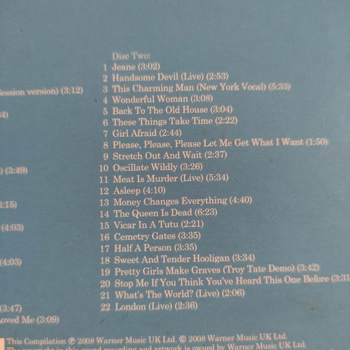 The Sound Of The Smiths Digipack 2 CD like new, punk