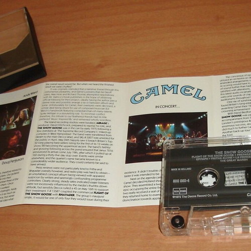 Camel The Snow Goose cassette used, progressive rock