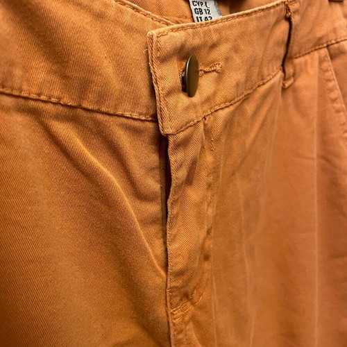 Attrattivo pants like new, brick red, size L