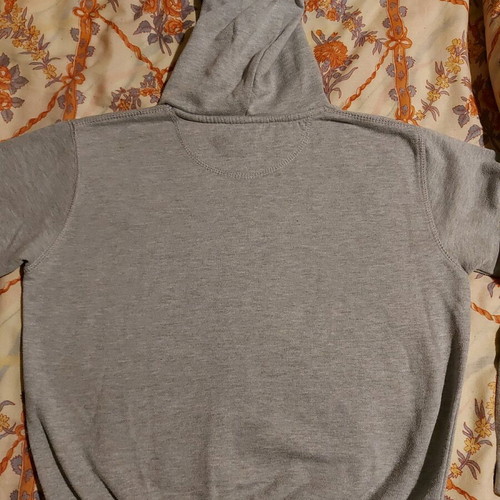 GSA kids hoodie gray like new, size 140 cm