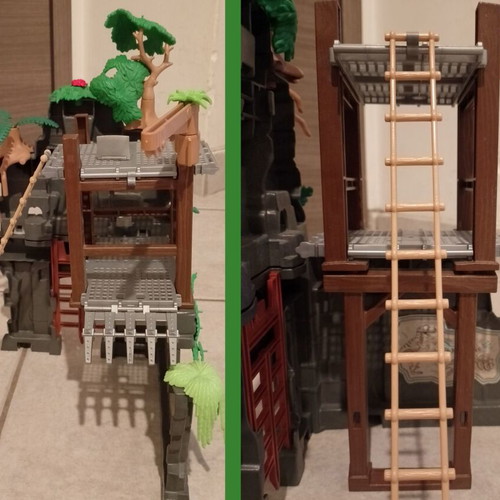 Playmobil Explorers Headquarters and T-Rex like new
