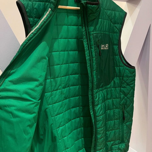 Jack Wolfskin Stormlock 3 in 1 Jacket men’s like new, gray/green, size L