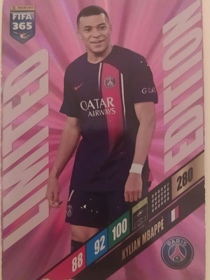 Kylian Mbappe limited edition 2024 FIFA 365 Panini like new