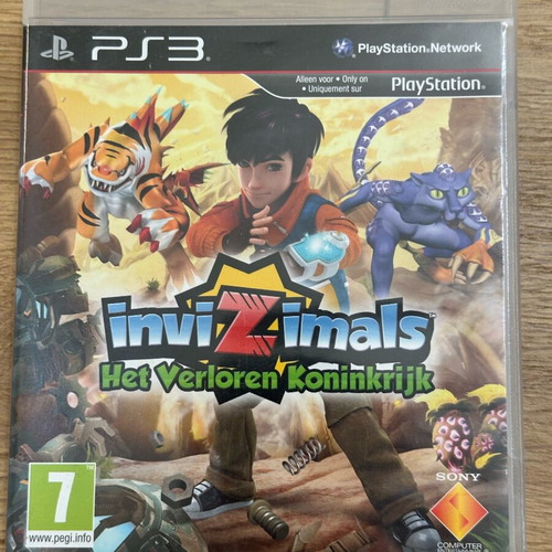 Invizimals PlayStation 3 game used, adventure genre