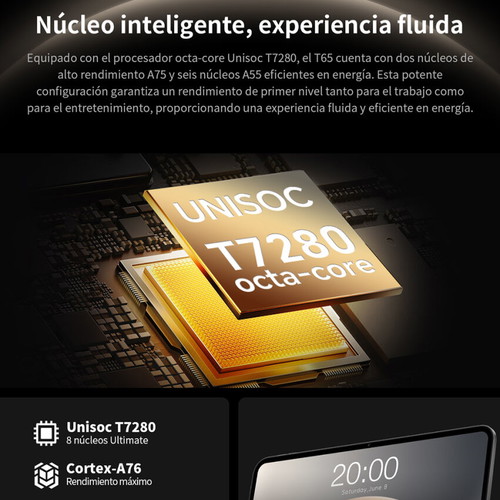 Teclast T65 new tablet 13.4" screen, 20GB RAM, 128GB storage, Android 16