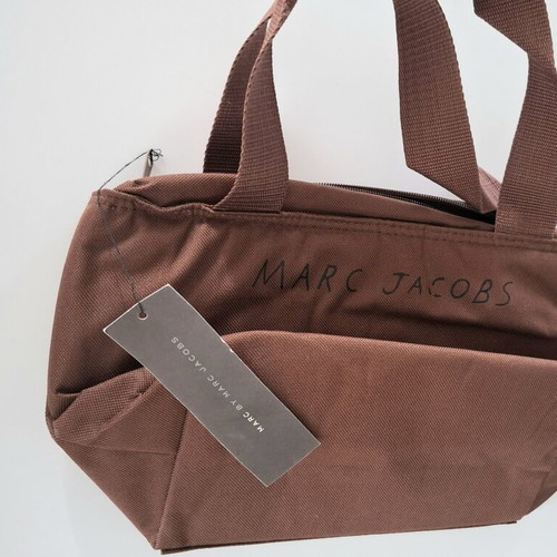 Marc Jacobs Tote Bag Brown Medium Size New