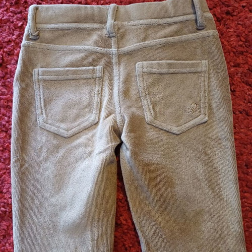 Benetton kids corduroy pants like new, size 6-7 years, 122 cm