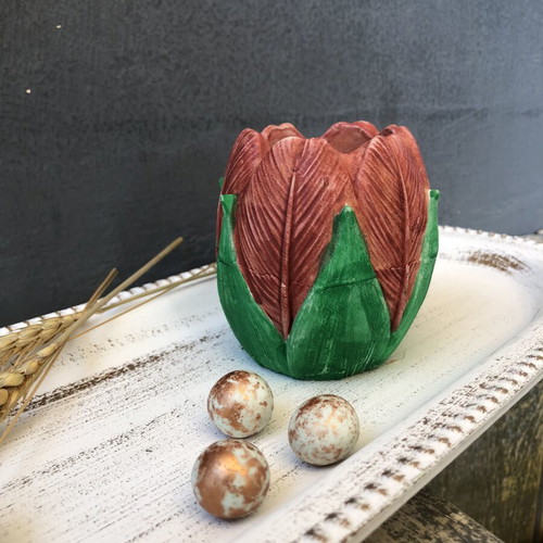 Handmade Tulip Pencil Holder new