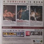 Tomb Raider PS3 game used, complete with manual, 2013