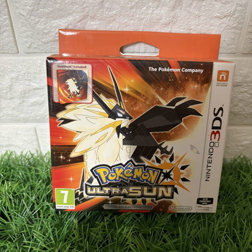Pokémon Ultra Sun Fan Edition Nintendo 3DS game new with metal case