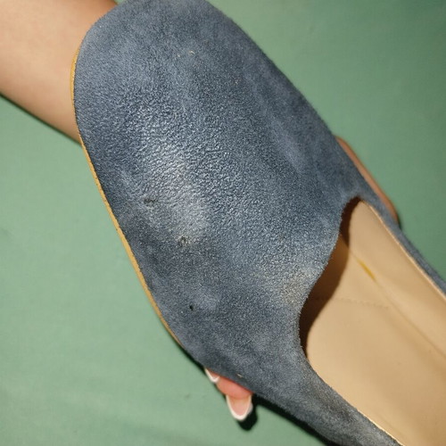 Clarks navy suede women's shoes size 40 used