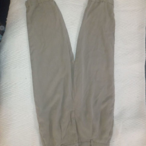 Zara casual pants size S like new, beige-olive