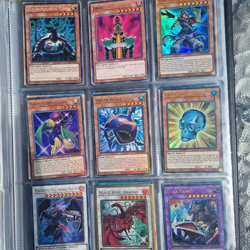 Yu-Gi-Oh album new with authentic cards