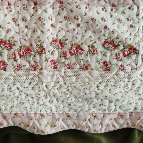 Patchwork pillowcases set like new, cotton, 2 pieces
