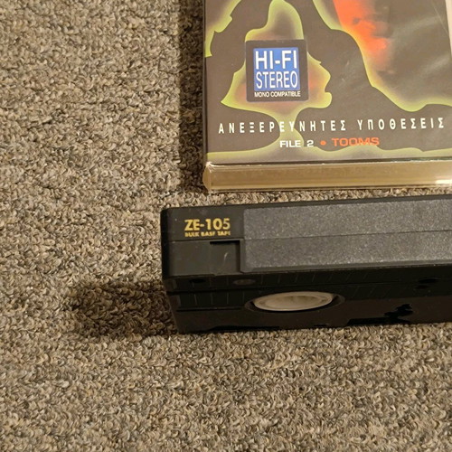 The X-Files VHS File 2: Tooms used with subtitles