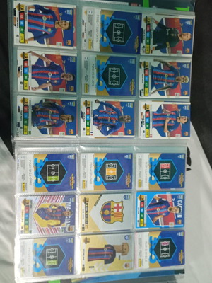 Barcelona Team 2023 Cards like new, collectible