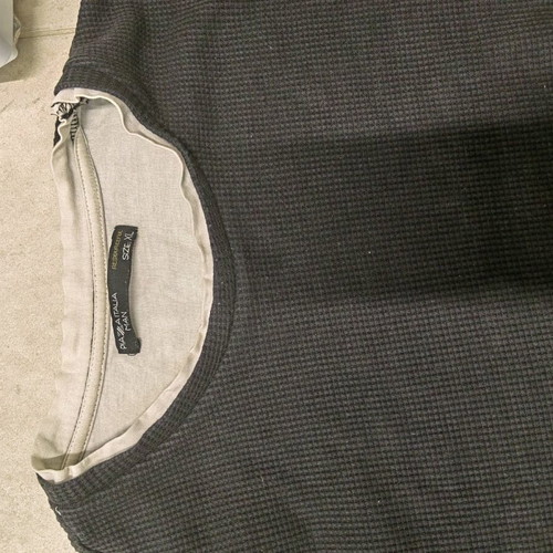 Piazza Italia men's blouse L/XL used, black and white