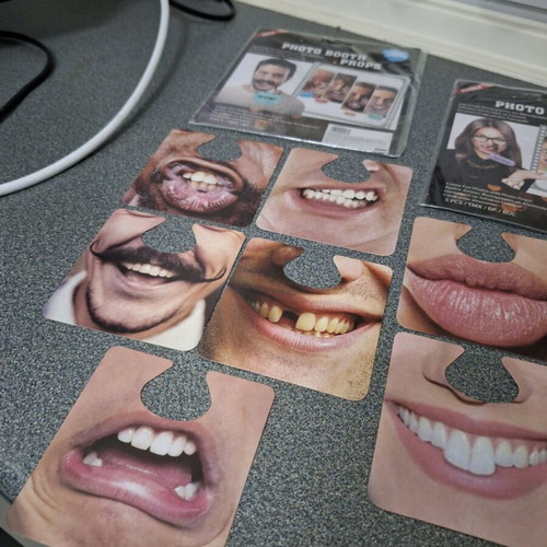 Game pad and funny photo cards new