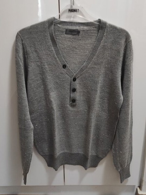 Unisex Stonewashed Sweater M used, gray