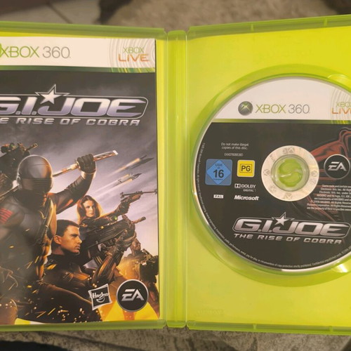 G.I.JOE The Rise of Cobra Xbox 360 like new