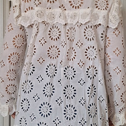 Zara woman blouse white size medium like new