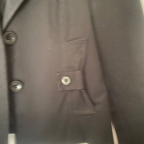 Black Fitted Jacket Small Like New