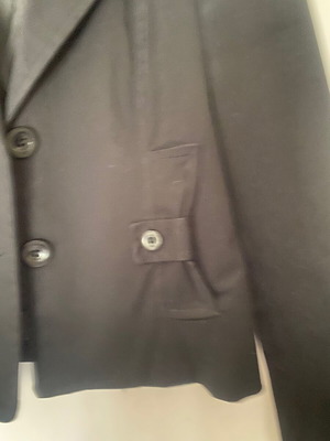 Black Fitted Jacket Small Like New