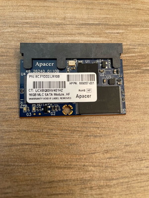 Apacer 16GB MLC SATA Module μεταχειρισμένο