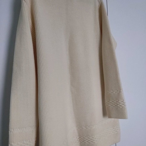Greek-made cardigan new, white, size L and XL