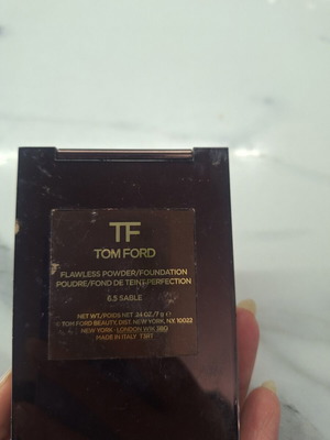 Tom Ford Flawless Powder/Foundation used, shade 6.5 Sable