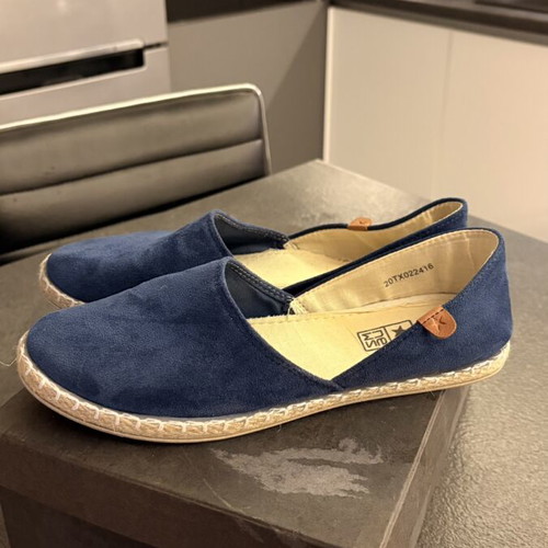 Blue espadrilles size 39