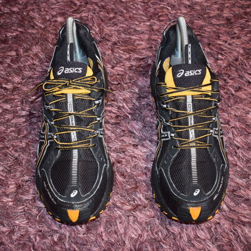 Asics Gel Trabuco GTX Black Men's Sports Shoes Size 43 Used