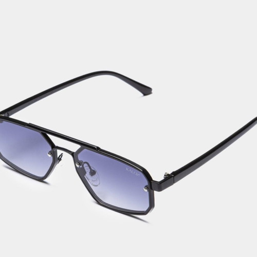 Sunglasses new with case and purple gradient lenses