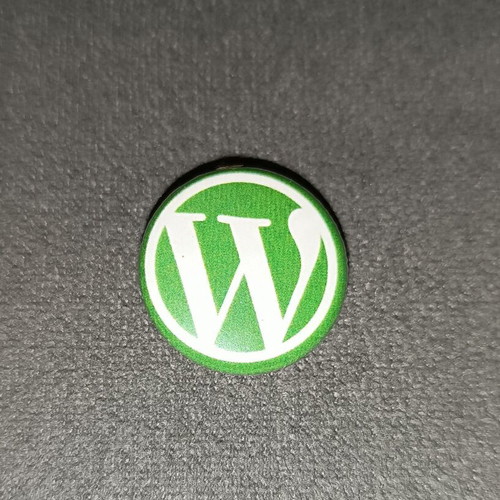 WordPress pin badge new