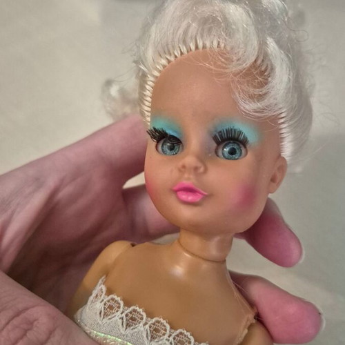 Bibibo Party doll used with original dress and factory hairstyle