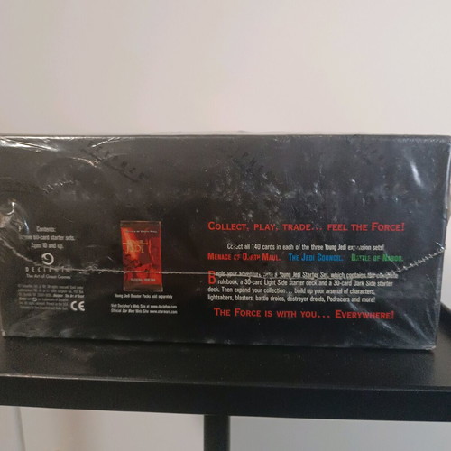 Star Wars Starter Deck box new, 12 packs