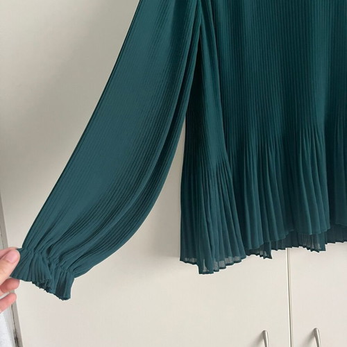 Samsoe Samsoe Fluid Emerald Blouse with Lining, New