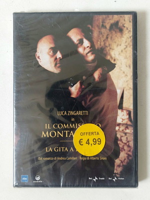 Il Commissario Montalbano La gita a Tindari DVD καινούργιο, ιταλική έκδοση