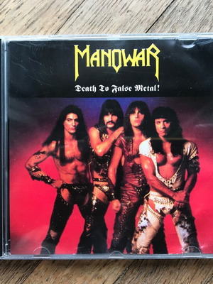 Manowar Death to False Metal! CD live 1987 rare
