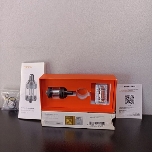Aspire Nautilus XS 2ml 22mm atomizer new, black