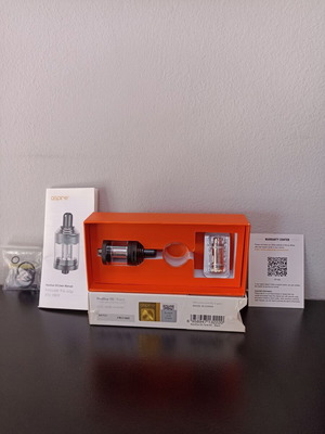Aspire Nautilus XS 2ml 22mm atomizer new, black