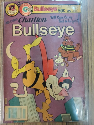 Charlton Bullseye comic used