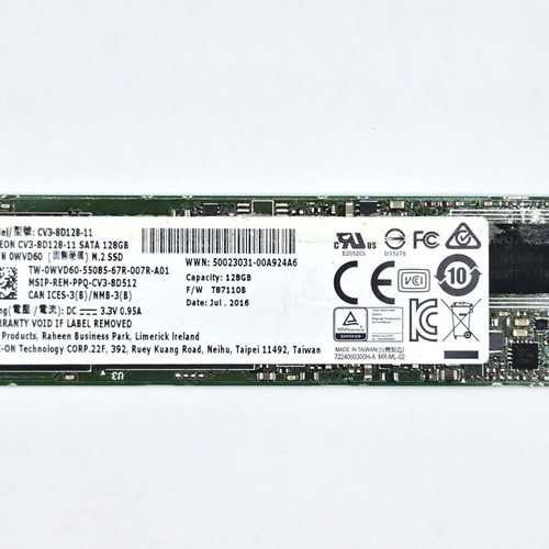 Lite-On CV3-8D128-11 128GB M.2 SATA SSD like new