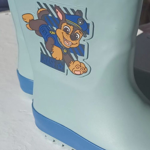 Paw Patrol rain boots used, Chase, size 27, blue