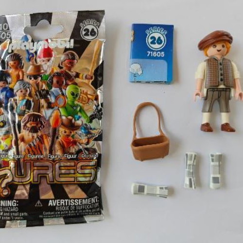 Playmobil 71605 Series 26 Newspaper Seller new